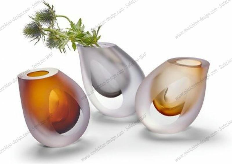 Occhio vase amber Philippi SINGLE PIECES